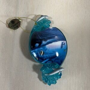 Universal Song Above and Below Dolphin Ornament Christian Riese Lassen